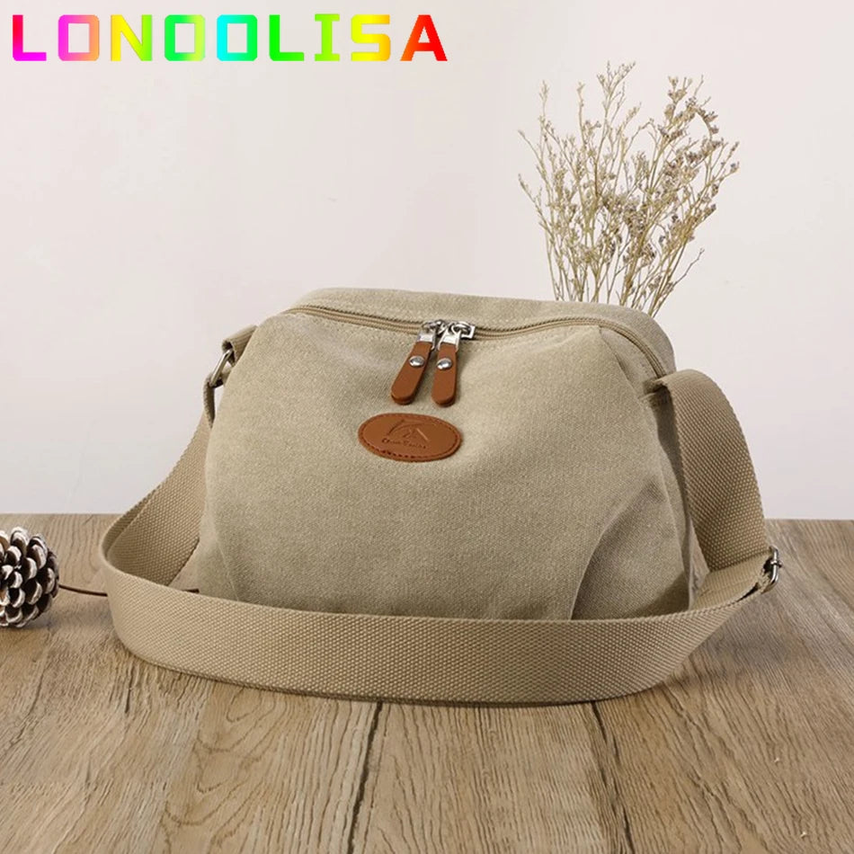 Ladies Purses Crossbody Bags for Women Casual Messenger Bag Shoulder Tote  Women Canvas Handbags Women's Large Handbags
