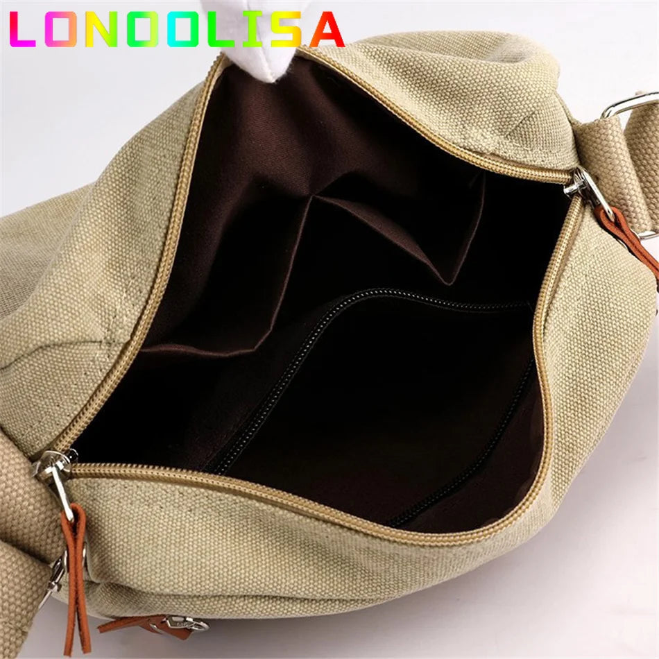 Ladies Purses Crossbody Bags for Women Casual Messenger Bag Shoulder Tote  Women Canvas Handbags Women's Large Handbags