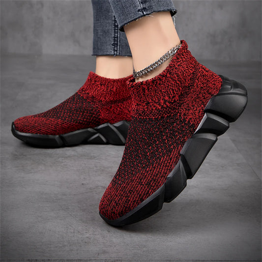 Non Slip Size 40 Sports Shoes Brands For Man Red Boots Black High Top Sneakers New Collection Top Grade College Vip Link