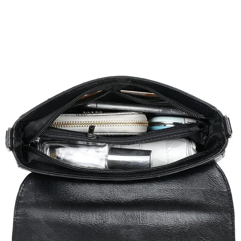 Ladies Large Capacity Crossbody Bag Fashion Women's Simple Shoulder Shoulder Bag Elegant Straddle Mom's Handbag