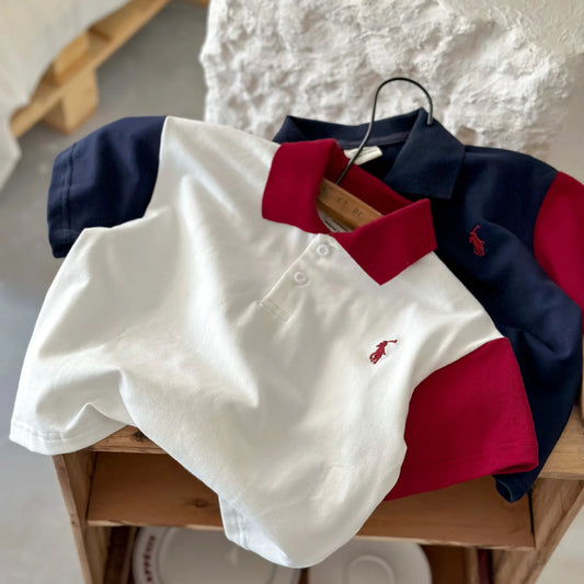 Summer children's clothes boys and girls short-sleeved T-shirt children's top boys polo shirt baby summer style