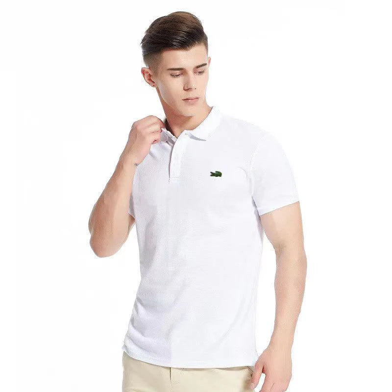 Embroidery CARTELO Men's Popsicle Cotton Hot Selling Polo Shirt Summer New Business Leisure Breathable Lapel Polo Shirt for Man