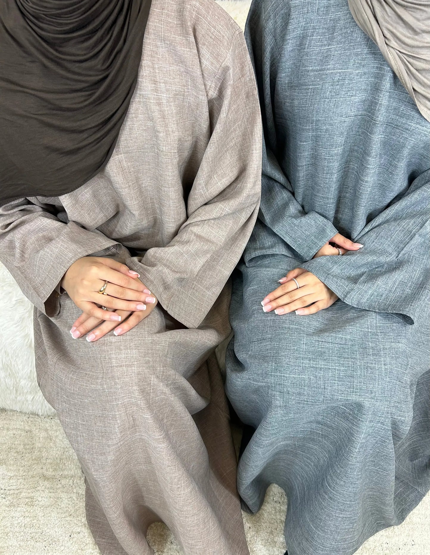 Cotton Linen Closed Abaya Dress Turkey Casual Plain Abayas for Women Dubai Luxury Ramadan Islamic Kaftan Muslim Hijab Robe