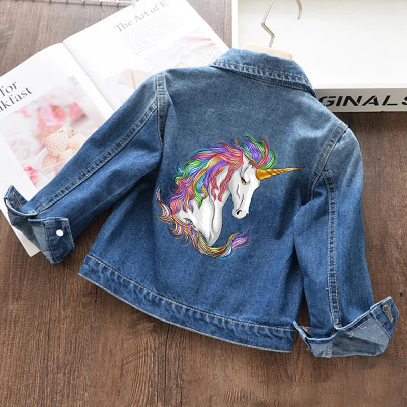 Girls Jacket Baby Boy Clothes New Fashion Spring Girls Cute  Autumn Children Outerwear Kids Clothes