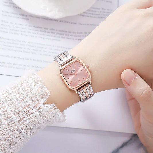 Watch Fashion Ladies Steel Chain Noble Quartz Watch   Business Wristwatch Watches for Women