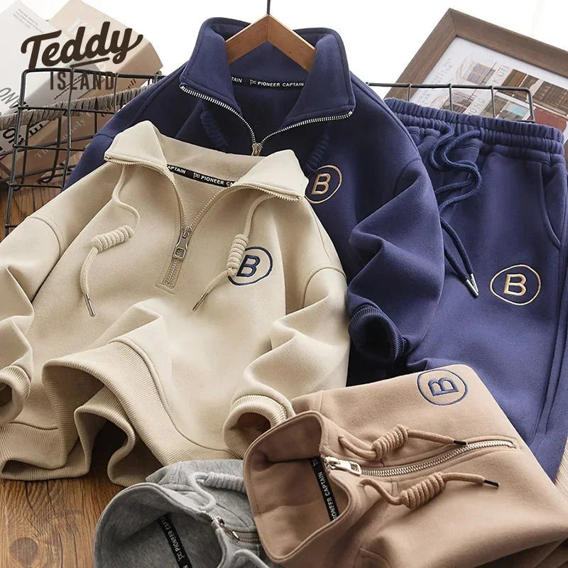 Boy Set Korean Children's Clothing Clothes Autumn Spring Thin Kids Suit for Boy