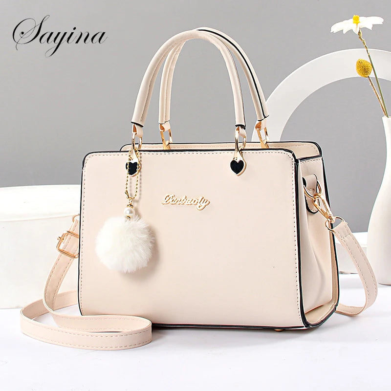Women's Bag High Quality Ladies Leather Handbag for Women Sac A Main Women Shoulder Bags  Female Toe Handbag