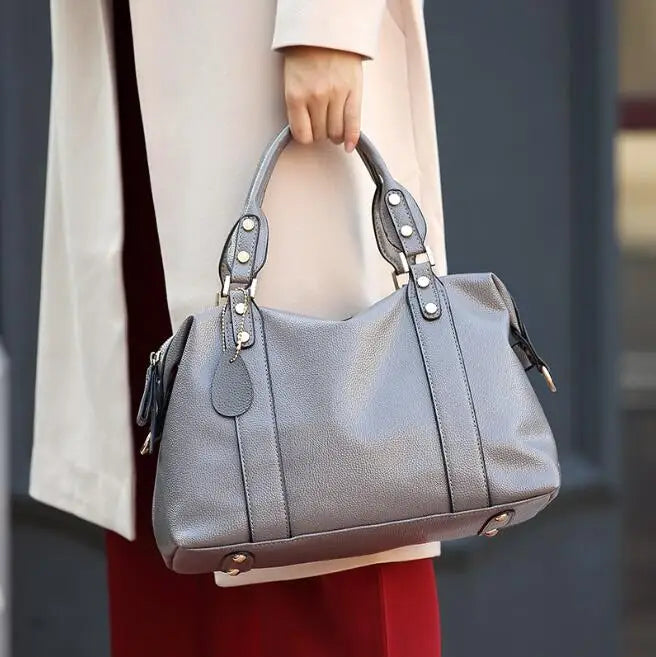 Leather Handbag Women Bag Hand Bag Fashion Shoulder Bags for women Totes Bag luxury elegant