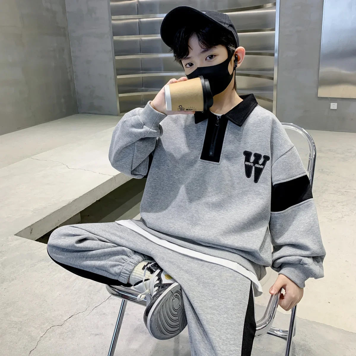 Autumn Spring Boy Kids Clothes Children Clothing Sets Tracksuit Soccer Uniform Clothes for Children