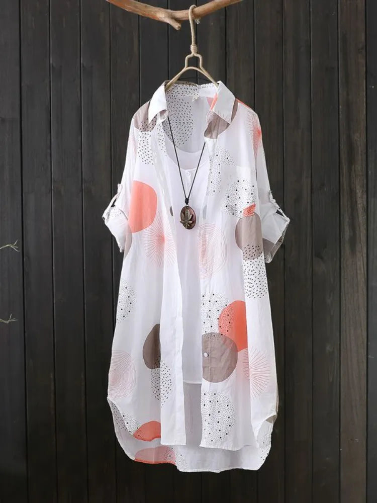 Chic Women Blouse Korean Style Women Clothing Blouse Women  Luxury Designer Fashion White Shirt New Outerwear Top Women
