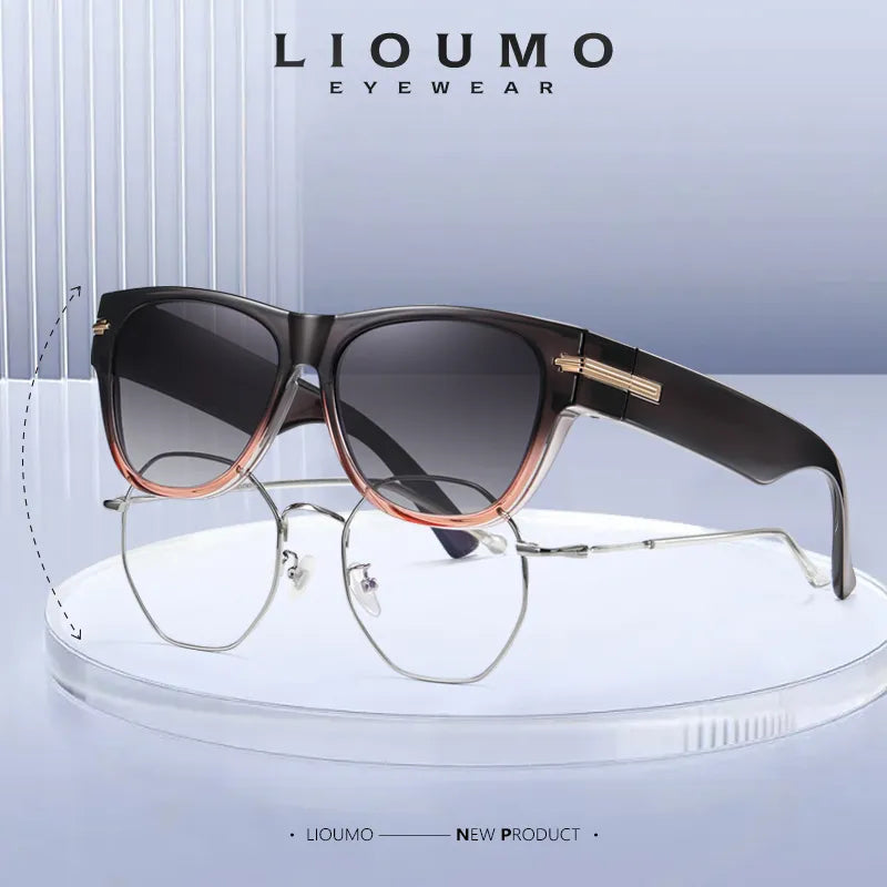 New Fit Over Myopia Glasses Cover Sunglasse Polarized Men Women UV400 Anti-Glare Cover Sun Glasses Safe Driving