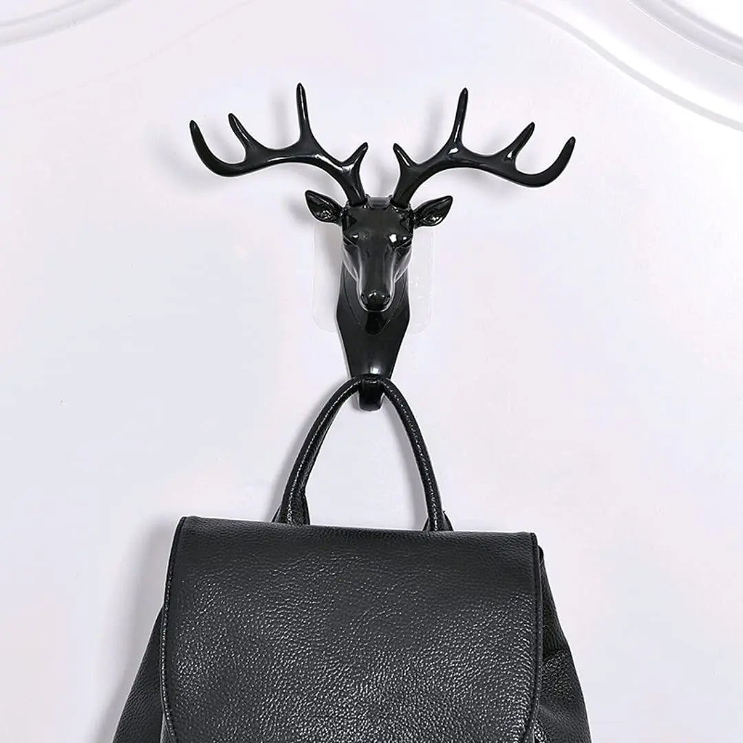 Home Decoration Hook Wall Shelving Wall Hanging Creative Wall Personality Deer Head Wall Key Holder