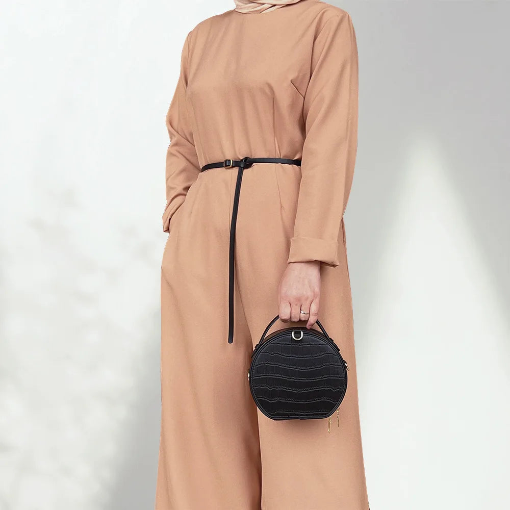 Ramadan Muslim Wide Leg Pant Jumpsuit Women One Piece Eid Mubarak Dubai Turkey Islam Party Dress Kaftan Abayas