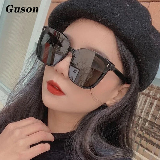 New Fashion Classic Square Sunglasses Women Vintage Driving Big Frame Sun Glasses Female Goggle Shades Uv400 Oculos De Sol