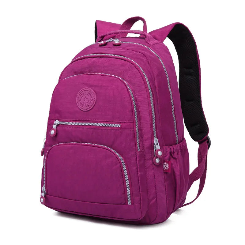 Chic Roomy Schoolbags with Reinforced Seams Waterproof  School Backpacks for Girls Laptop Back Packs