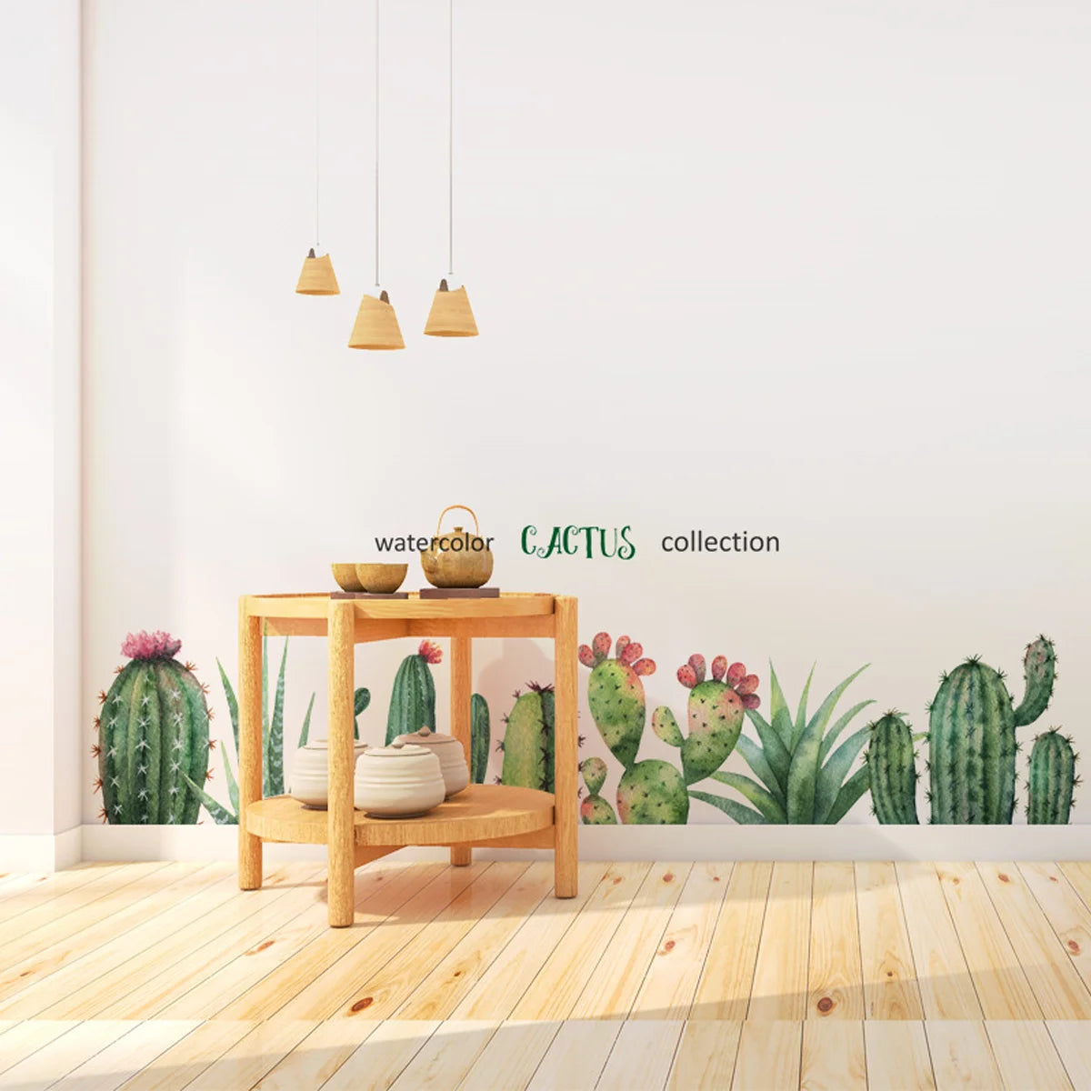 Fresh Green Grass Baseboard PVC 3D Wall stickers Wall Decals Wall Decor Palm Leaves Mural for Living Room Bathroom Kitchen