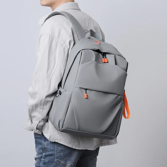 Business backpack men's USB school backpack 15.6-inch laptop waterproof backpack large capacity men's backpack