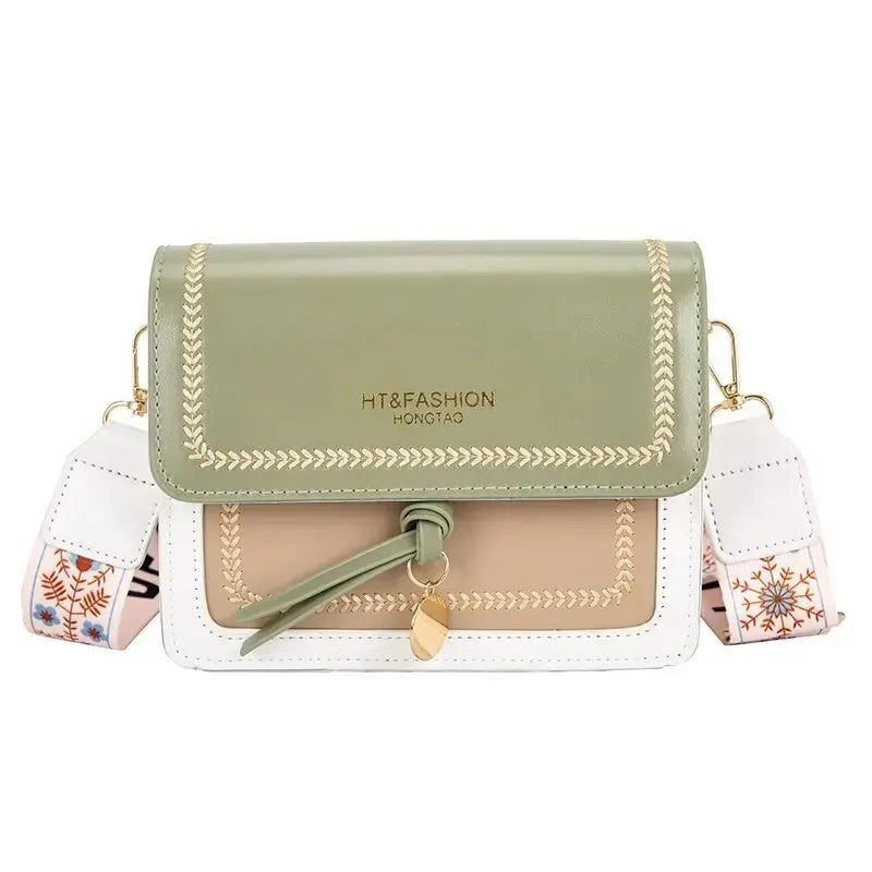Women's Bag Sweet Color Organ Bag With Small Square Bag Simple Casual Shoulder Bag Girl Bag