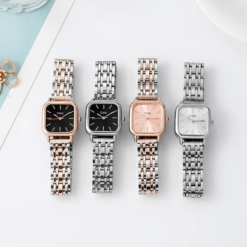 Watch Fashion Ladies Steel Chain Noble Quartz Watch   Business Wristwatch Watches for Women