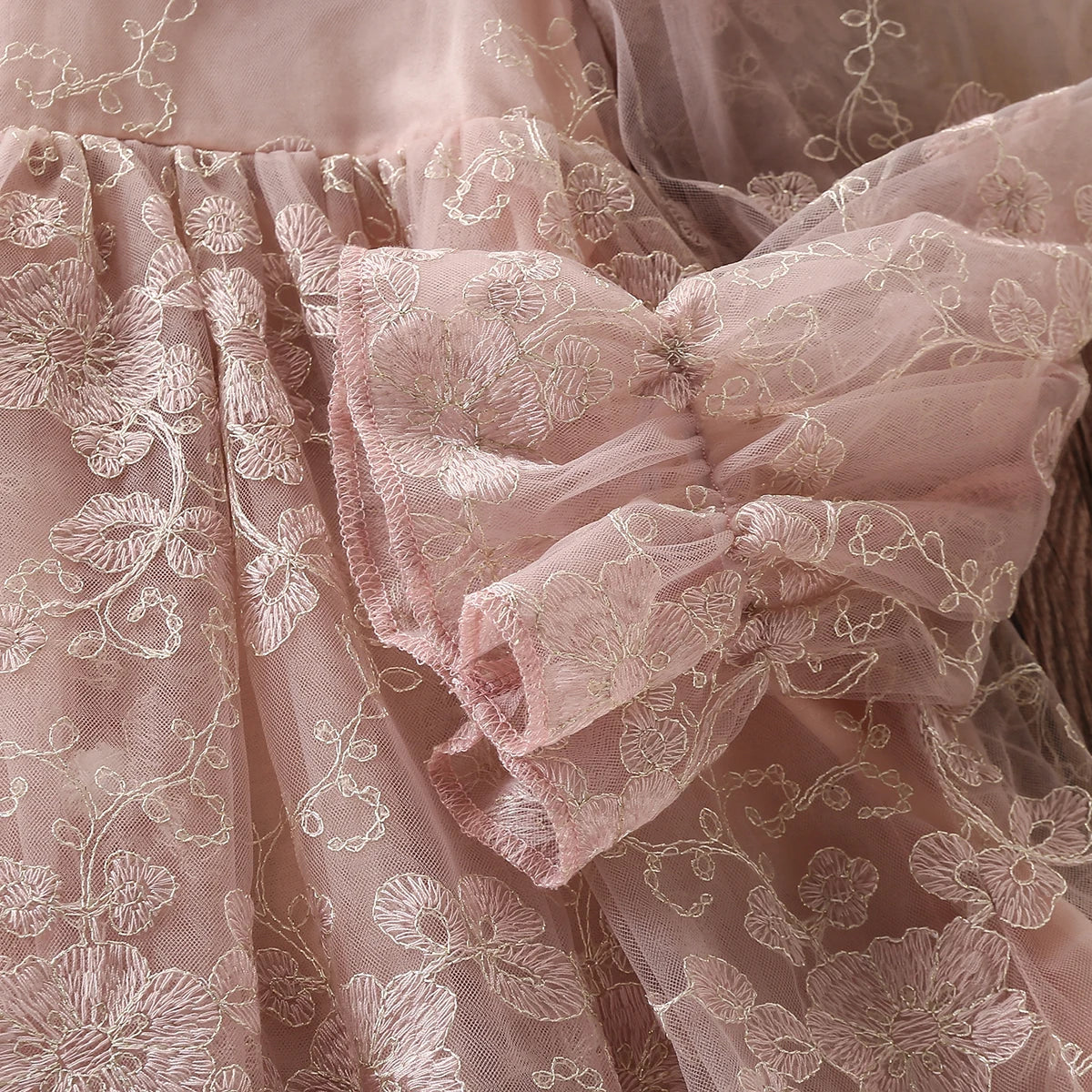 Kids Lace Dresses for Girls Princess Flower Dress Pink Baby Outfits Children Clothes for Teenagers Costumes