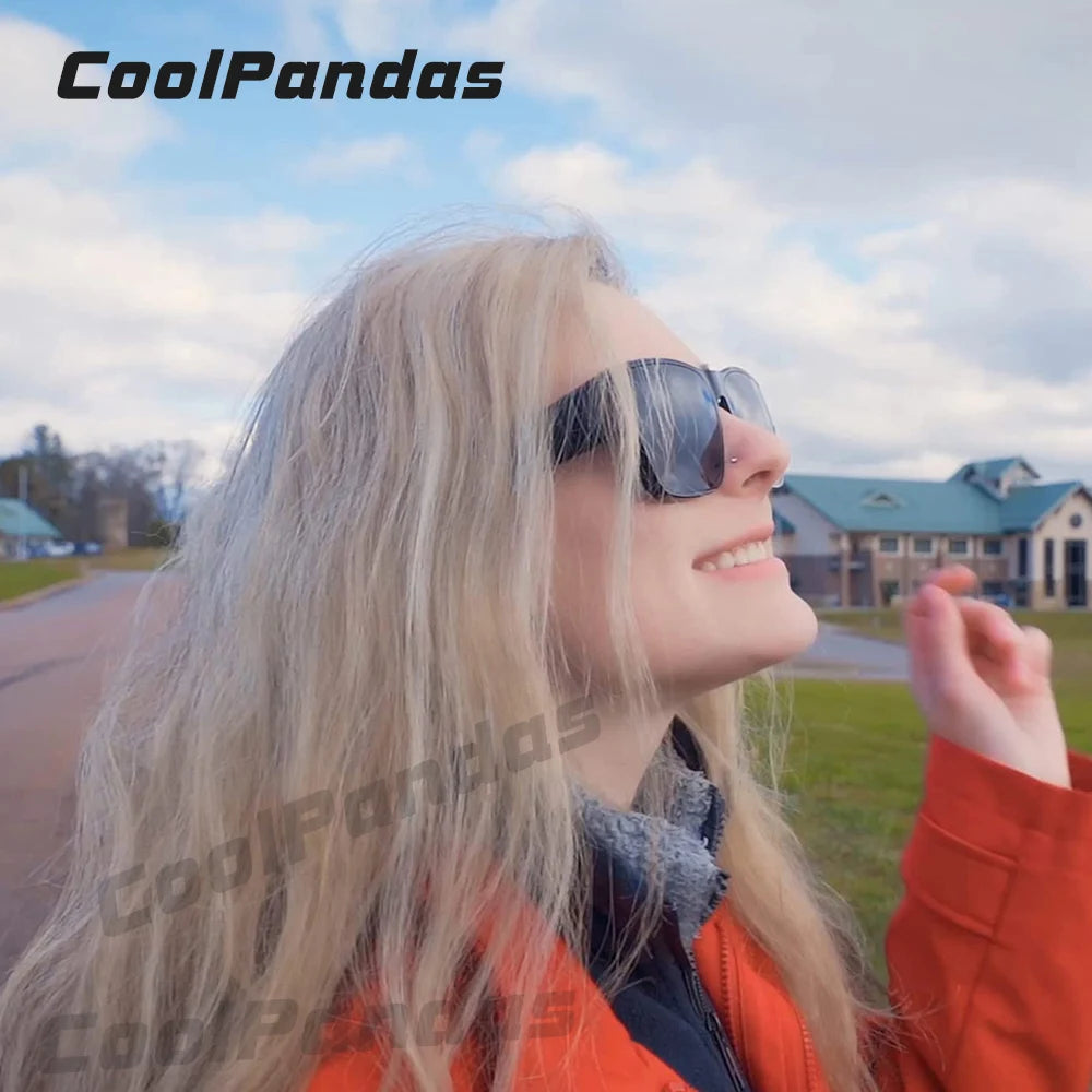 glasses  Sunglasses Polarized Men Women UV400 Goggles Outdoor Travel Driving Anti-Glare Cover Sun Glasses