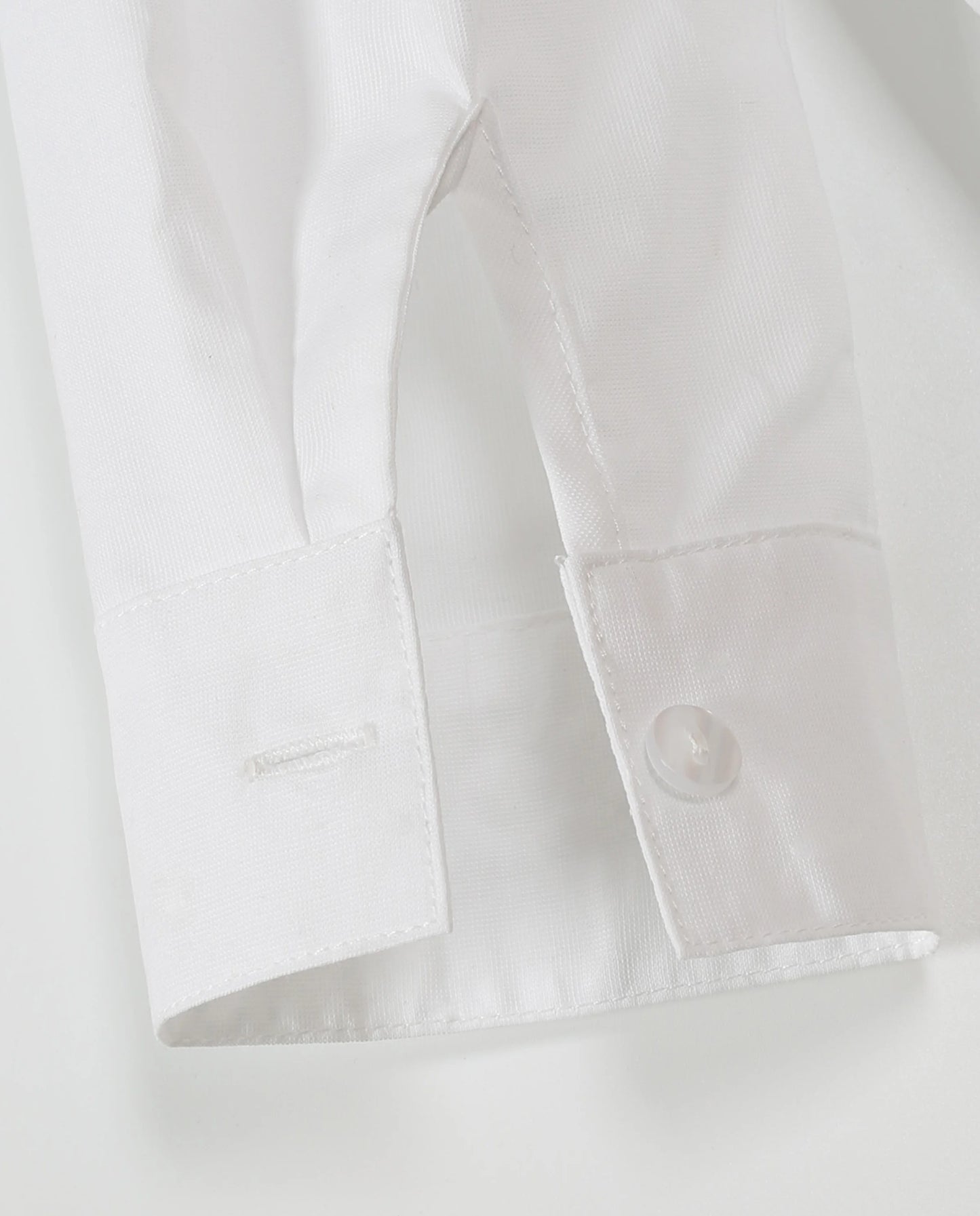 New Boys Blouse Shirt Long Sleeve White Shirt Solid Boutique Formal Top For Kids Teen Clothes Birthday Party Summer Autumn