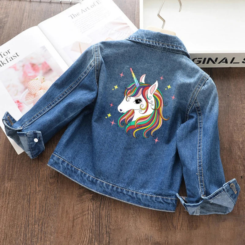 Girls Jacket Baby Boy Clothes New Fashion Spring Girls Cute  Autumn Children Outerwear Kids Clothes