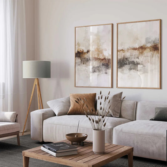 Naturalistic Abstract Nordic Vintage Posters And Prints Modern Wall Art Canvas Painting Wall Pictures For Living Room Decoration