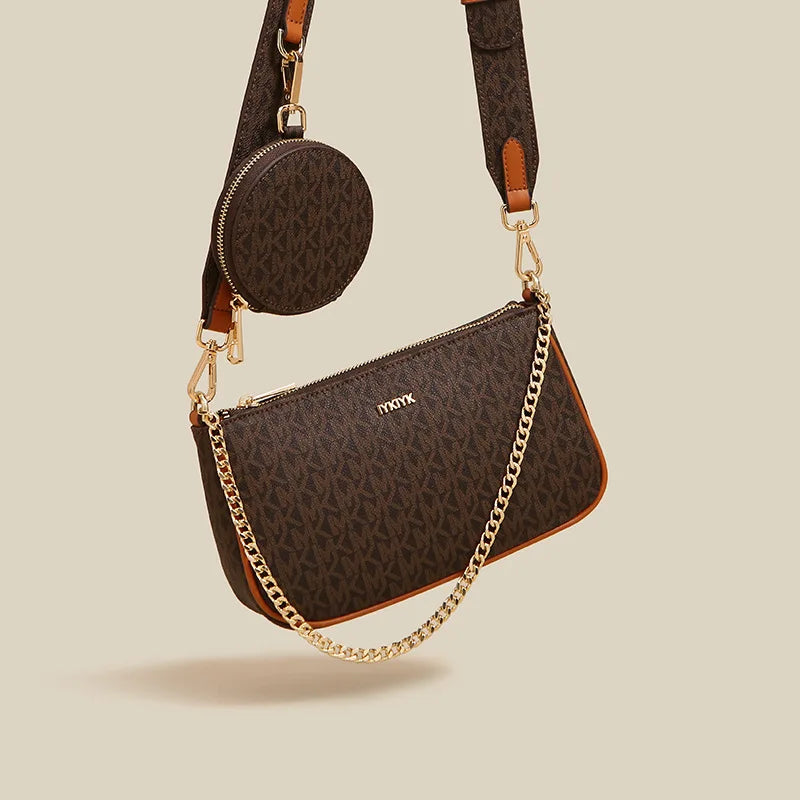 Luxury Fashion Brand Women's Small Square Bag Senior Designer Simple Handbag Single Shoulder Bag Crossbody Bag Evening Bag