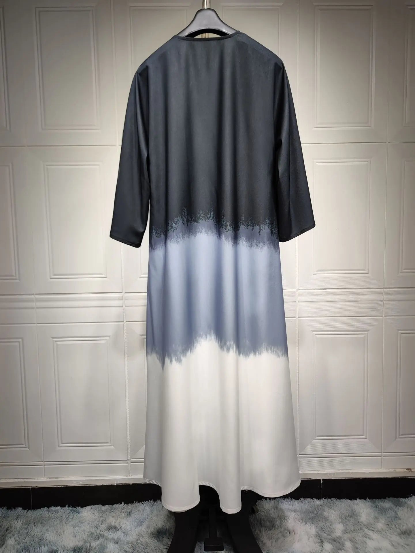 Tie-Dyed Long Dress  Robe Abaya Jalabiya