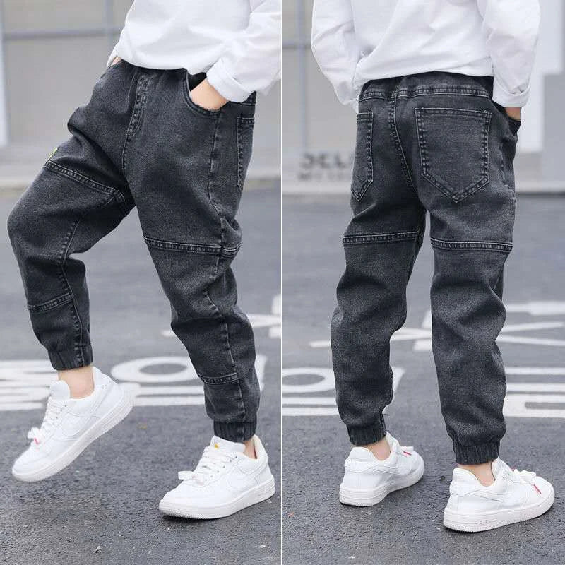 Skinny Jeans Kids Slim Pants Boys Stretch Jeans Casual Trousers 4 5 6 7 8 9 10 Years Child Clothes Pencil Pants