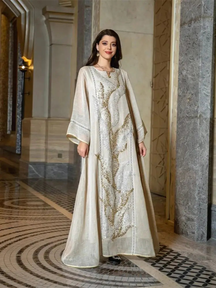 Abaya Islam Arabic Muslim Long Dress ,Dresses For Women Clothing Robe Musulmane Femme Vestidos