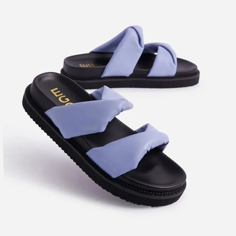 New In Summer Women's Slippers Thick Bottom Sandals  Shoes for Women  Slippers