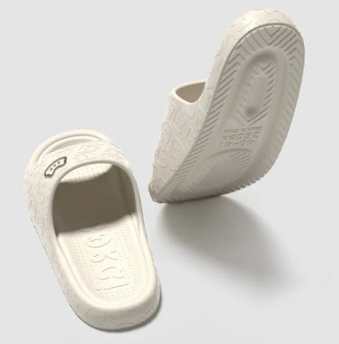 EVA Summer Women Fashion Cute Outdoor Non-Slip Rubber Slippers Indoor Soft Sole Couple Graffiti Sandals Male Beach Shoe