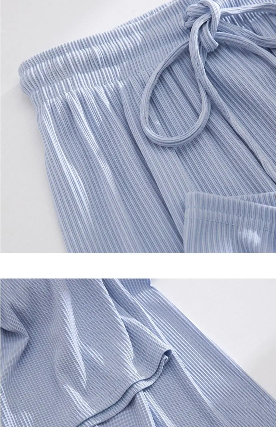 Wide-leg Pants Women Summer  New High Waist Drape Loose Narrow Version Straight Casual Summer Thin Pants