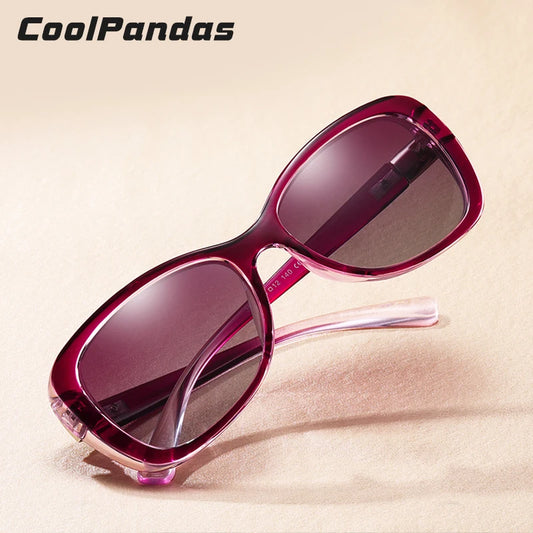 Luxury Women's Sunglasses Gradient Polarized Lens Vintage Shades Design Ladies Elegant UV400 Lunette De Soleil Femme