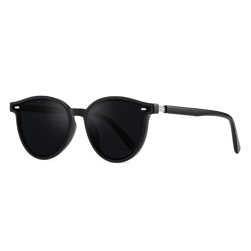 Polarized Sunglasses Women Men Fashion Round Famale Brand Design Sun Glasses Eyewear UV400 gafas de sol mujer