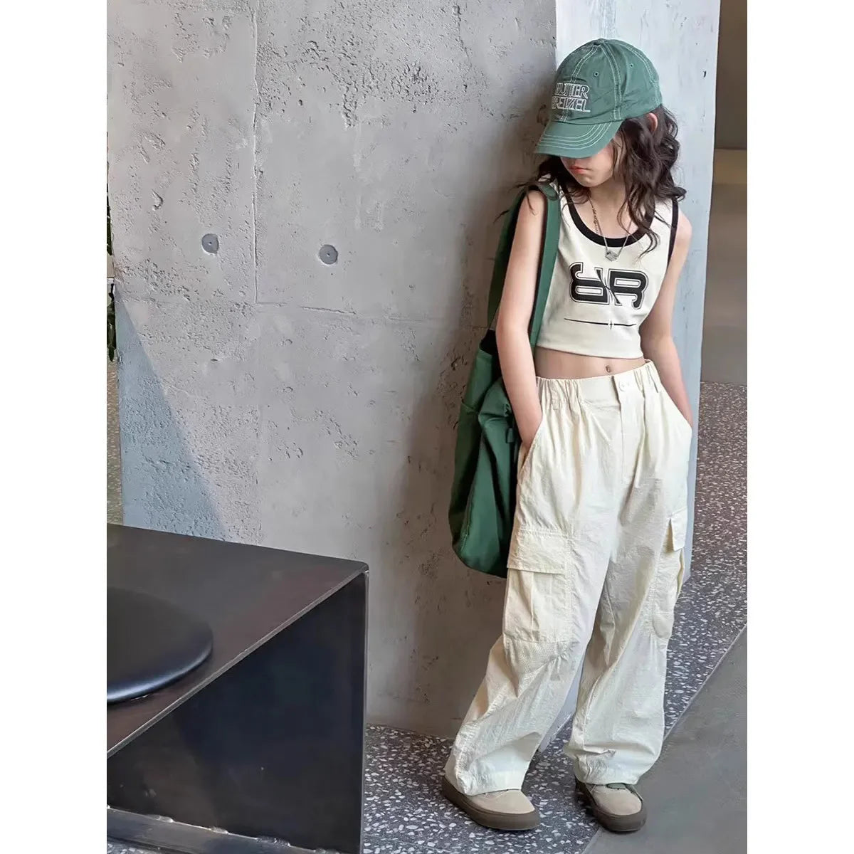 teenage girls clothing girls pants cargo pants casual pants girls clothes Pants for girls