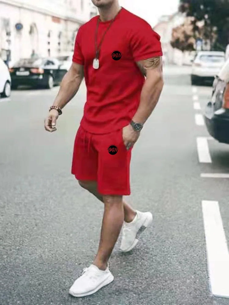 Summer Men’s T-Shirt Set Spades King 3D Print Short Sleeve+Sports Shorts 2Piece Suits Men’s Sportswear O-Neck Oversized Outfits