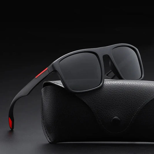 Polarized Sunglasses Men Women Fashion Vintage Square Sun Glasses Brand Designer Male Anti-glare Color Lens Shades Eyewear UV400