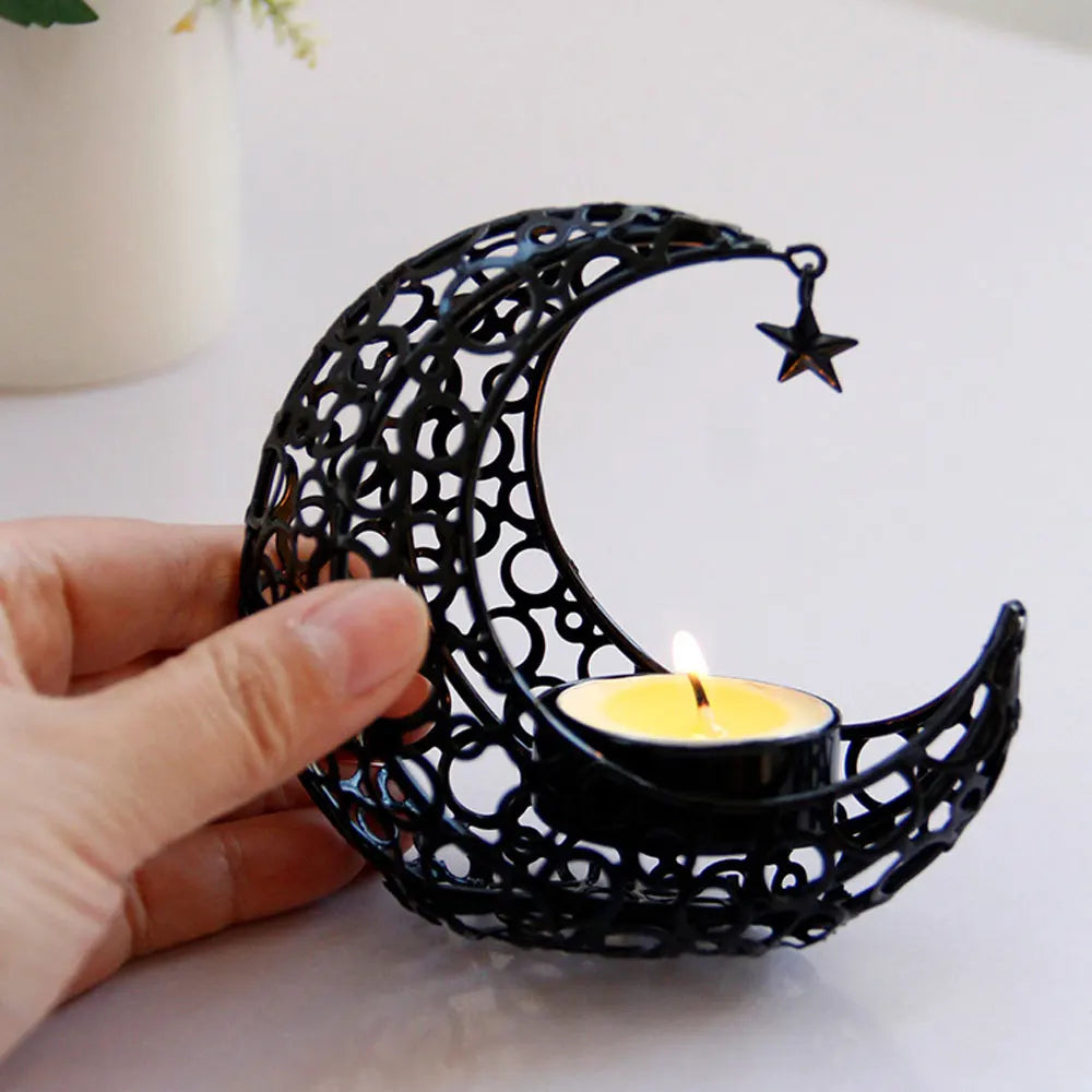 Eid Mubarak Candle Holder Ramadan Kareem Banner Ramadan Decoration For Home Islamic Muslim Party Decor Eid Al Adha Gifts