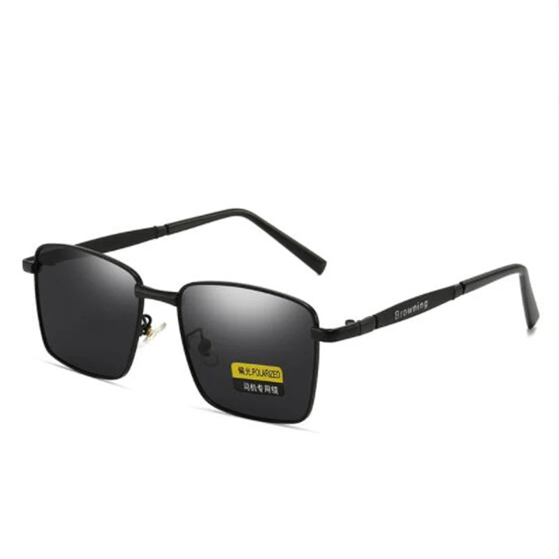 Retro Metal Sunglasses for Men, Sun Shading and UV Protection Glasses, Unisex Driving Glasses