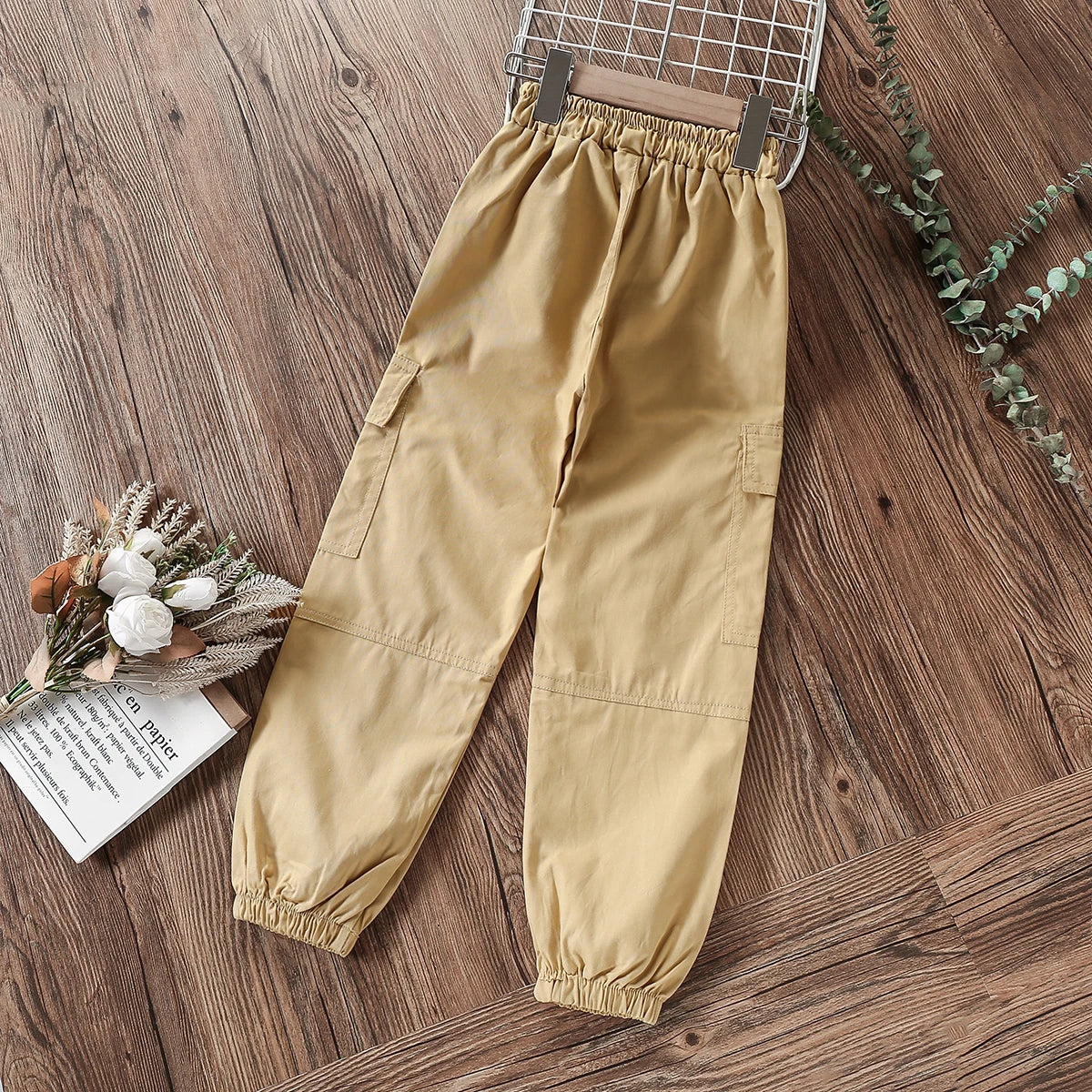 Girls Trousers for Boys Casual Pants School Uniform Teenagers Cargo Pants Children Clothes Baby Kids Vestidos 6 8 10 12 13 Years