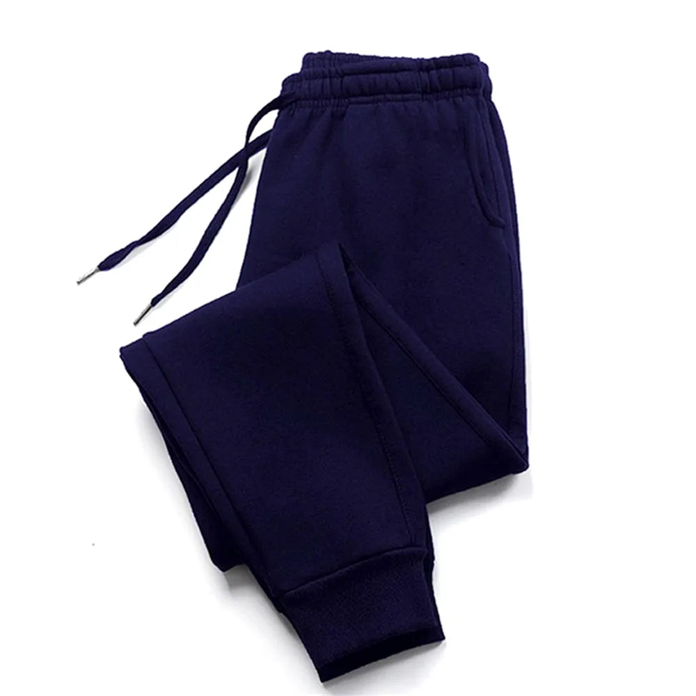 Men Casual Sports Pants Running Workout Jogging Long Pants Gym Sport Trousers for Men Jogger Sweatpants Male Casual Velvet Pants