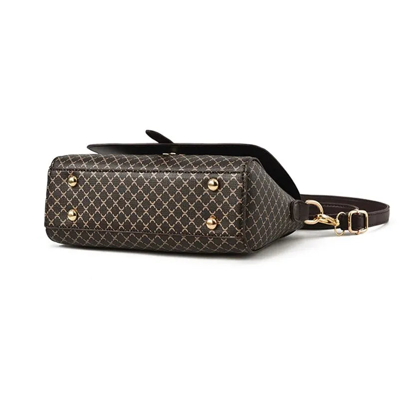 Collection New Fashion Bucket Bag Women Luxury Designer Shoulder Crossbody Bag Ladies Handbag Retro PU Leather