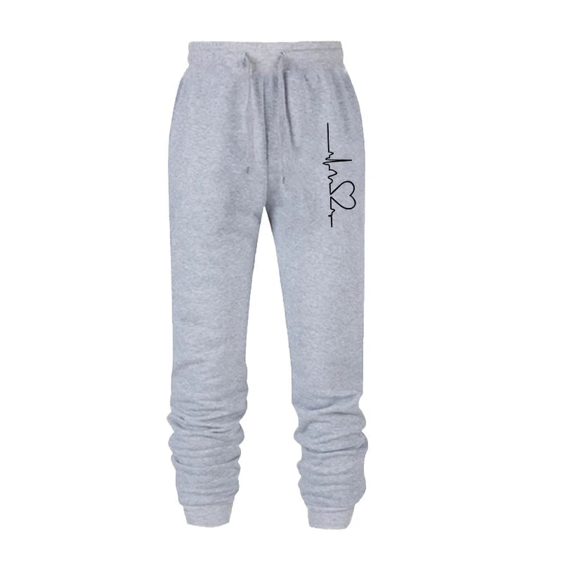 Fashion Women's Printed Trousers Long Pants Unisex Ladies Casual Sweatpants Soft Sports Pants Female Jogging Trousers