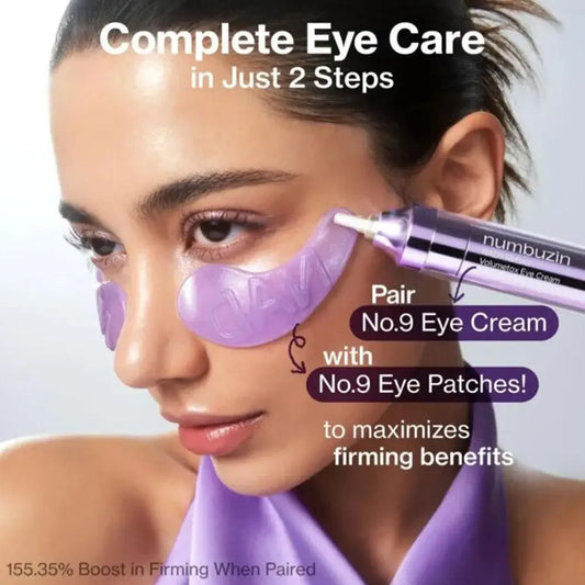 Numbuzin 9+ NAD+ Eye Cream Liquid Ultrasonic Essence Firms Moisturizes Reduces Fine Lines Dark Circles Nourishing Hydration