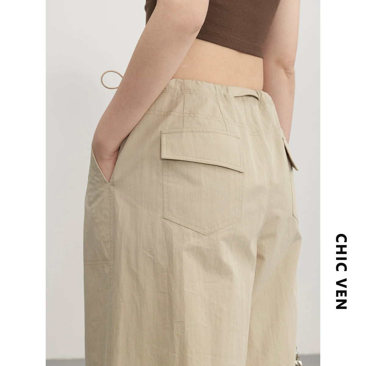 Women's Pants Loose Retro Wide Leg Casual Hip Hop Trousers for Woman Fashion Clothing Girl Joggers  Summer New