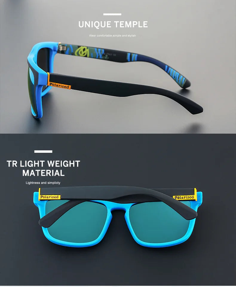 Night Driving Glasses HD Yellow Lens Polarized Anti Glare Fashion Sunglasses Men Women Pilot Sun Glasses