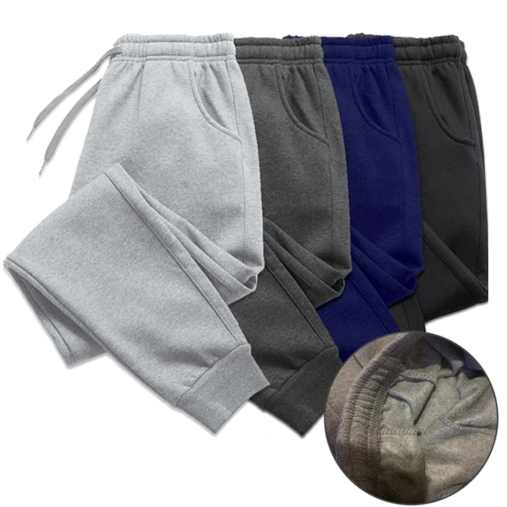 Men Casual Sports Pants Running Workout Jogging Long Pants Gym Sport Trousers for Men Jogger Sweatpants Male Casual Velvet Pants